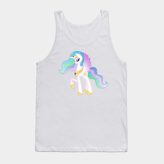 Princess Celestia Tank Top by MarkMaker36